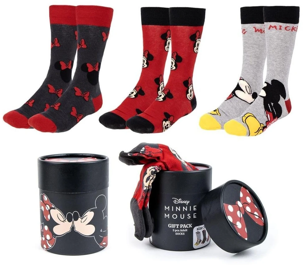 Artesania Cerda Vaikiškos Minnie Mouse kojinės 36-43 dydžio, 3 poros