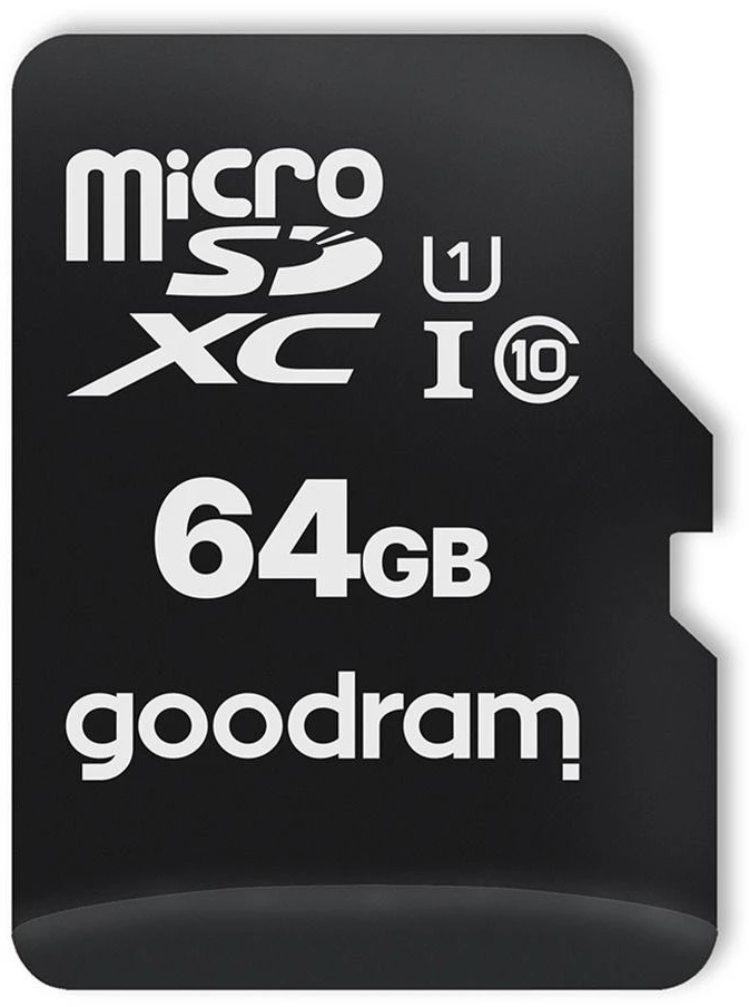 Oem 64GB 100 MB/s Micro SD atminties kortelė Goodram M1A4 - OTG adapteris