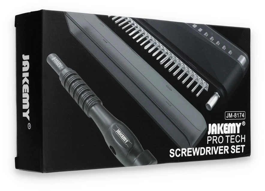 JAKEMY JM-8174 atsuktuvų rinkinys (45 viename)