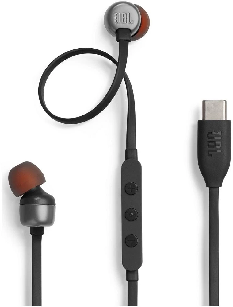 Laidinės ausinės JBL Tune 310C, Juodos