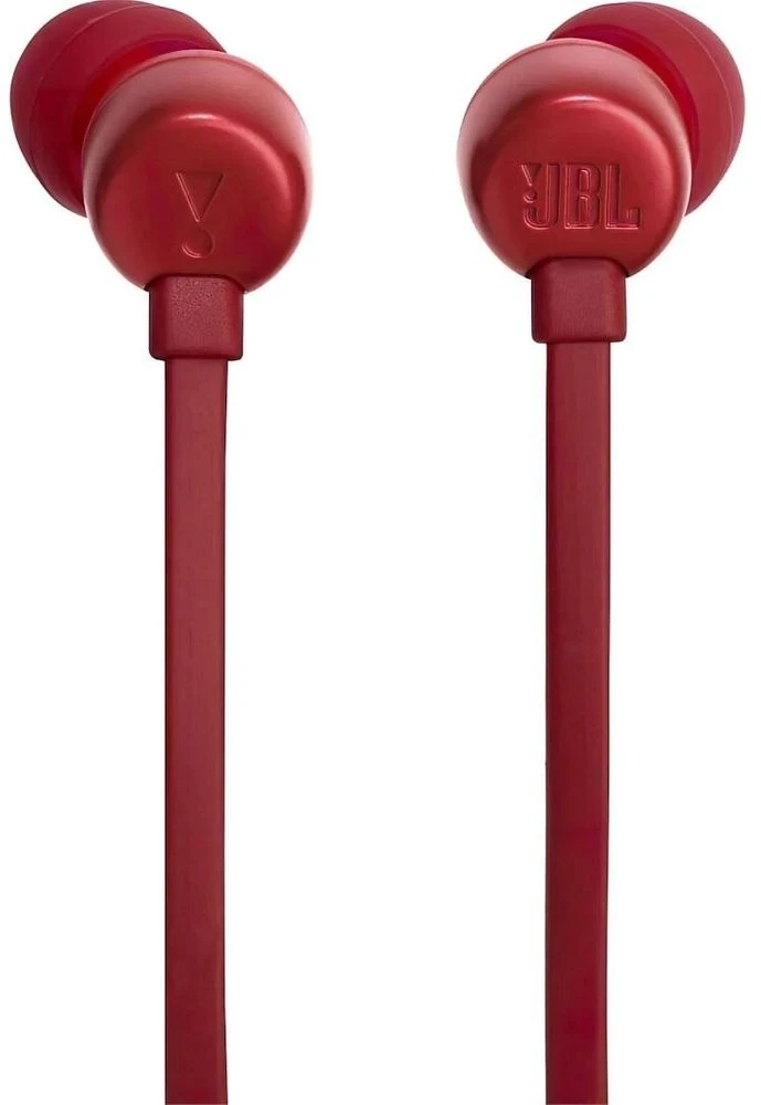 Laidinės ausinės JBL Tune 310C, Raudonos