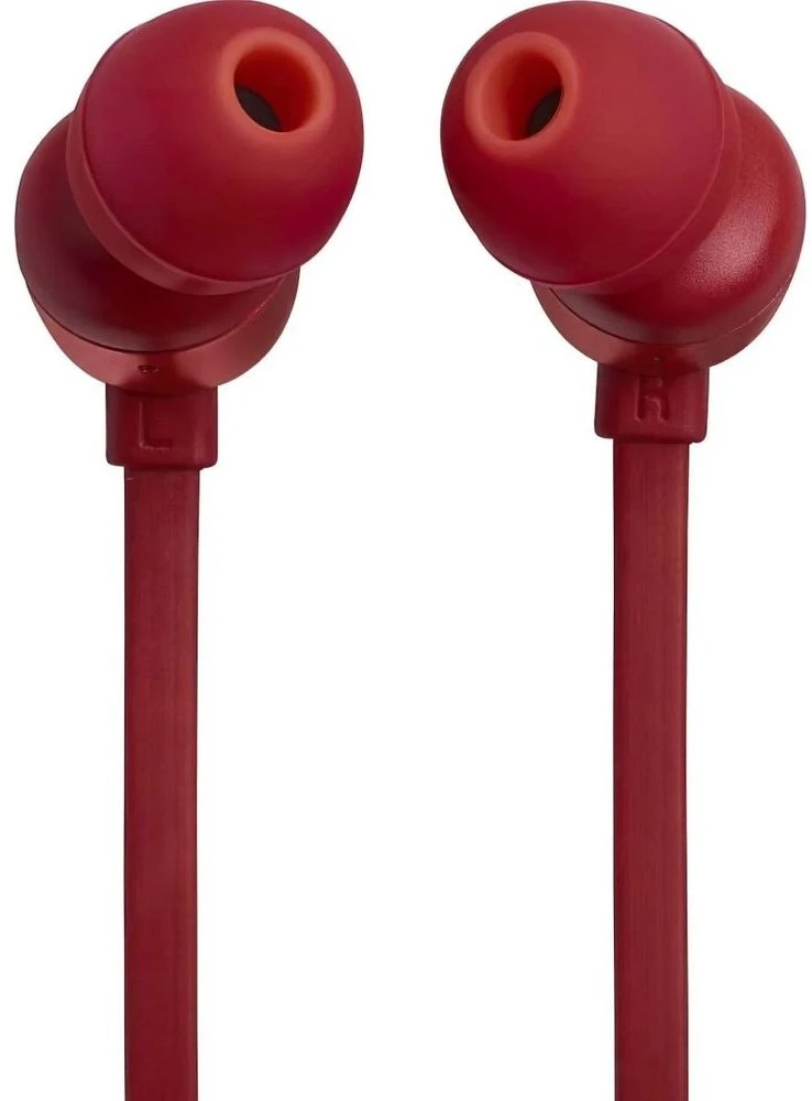 Laidinės ausinės JBL Tune 310C, Raudonos
