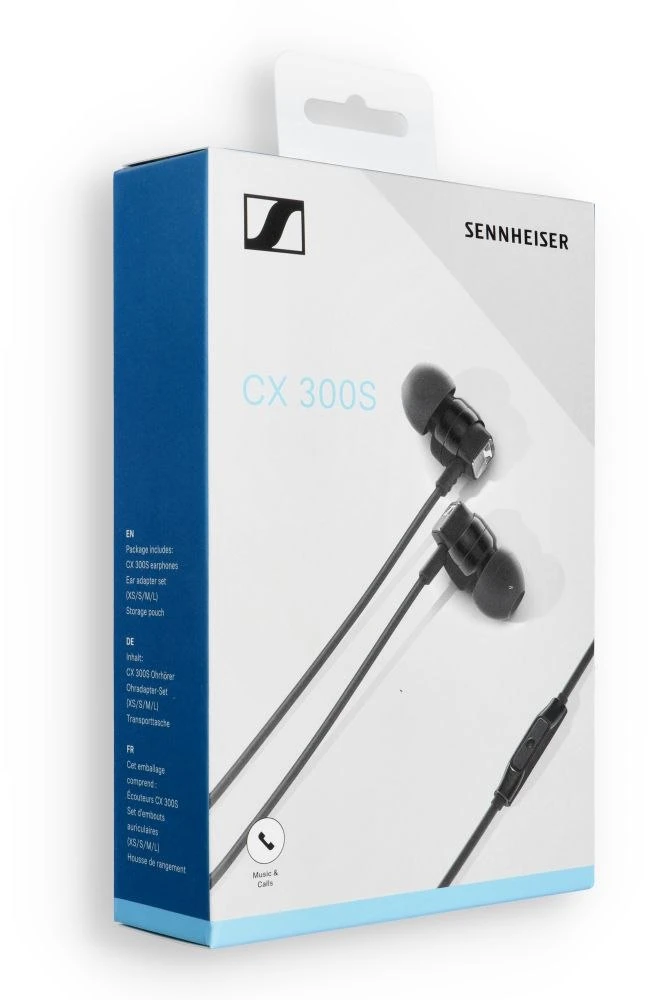 Ausinės Sennheiser CX 300S Juodos