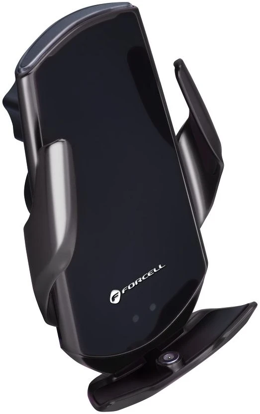 Belaidis automobilinis įkroviklis-laikiklis Forcell (HS1) (15W) su automatiniu užrakinimu