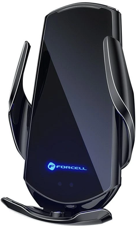 Belaidis automobilinis įkroviklis-laikiklis Forcell (HS1) (15W) su automatiniu užrakinimu