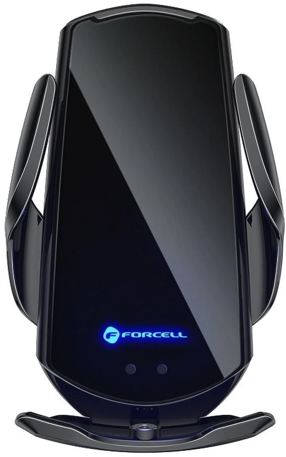 Belaidis automobilinis įkroviklis-laikiklis Forcell (HS1) (15W) su automatiniu užrakinimu