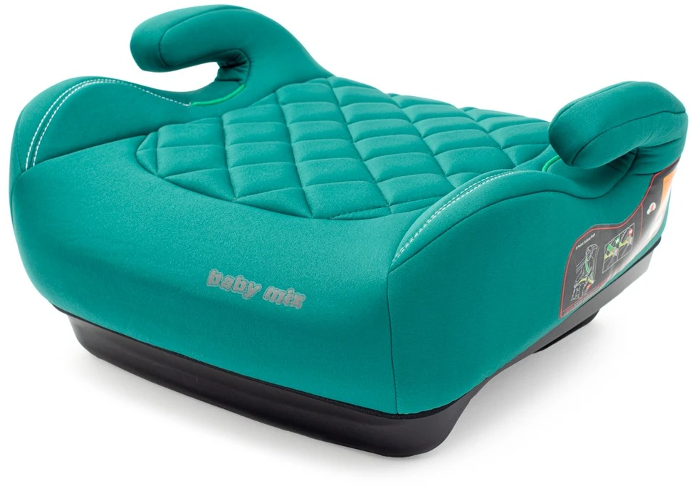 Automobilinė kėdutė BABY MIX HERO I-SIZE 2026, smaragdo spalvos
