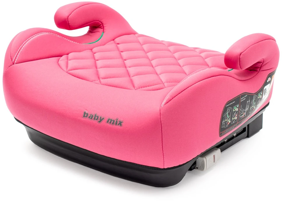 Automobilinė kėdutė BABY MIX HERO Plus ISOFIX I-SIZE 2026 rožinė