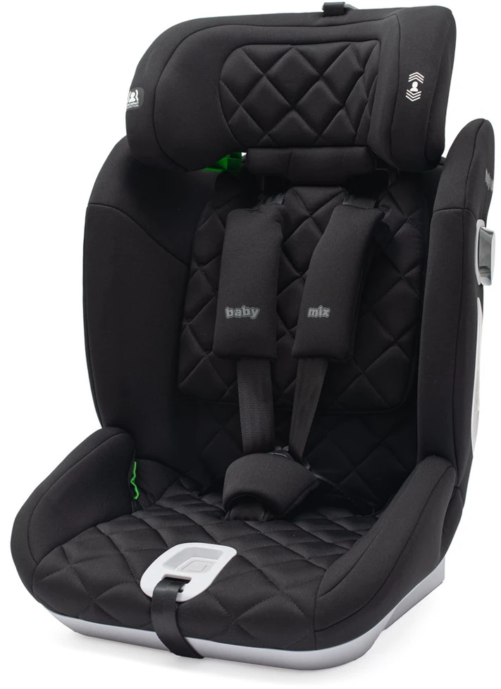 Automobilinė kėdutė BABY MIX HERO PRO I-SIZE 2026 juoda