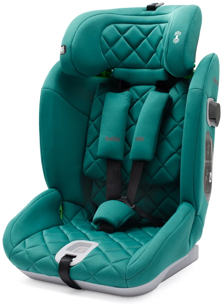 Automobilinė kėdutė BABY MIX HERO PRO I-SIZE 2026 smaragdo spalvos