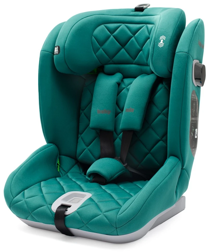 Automobilinė kėdutė BABY MIX HERO PRO I-SIZE 2026 smaragdo spalvos