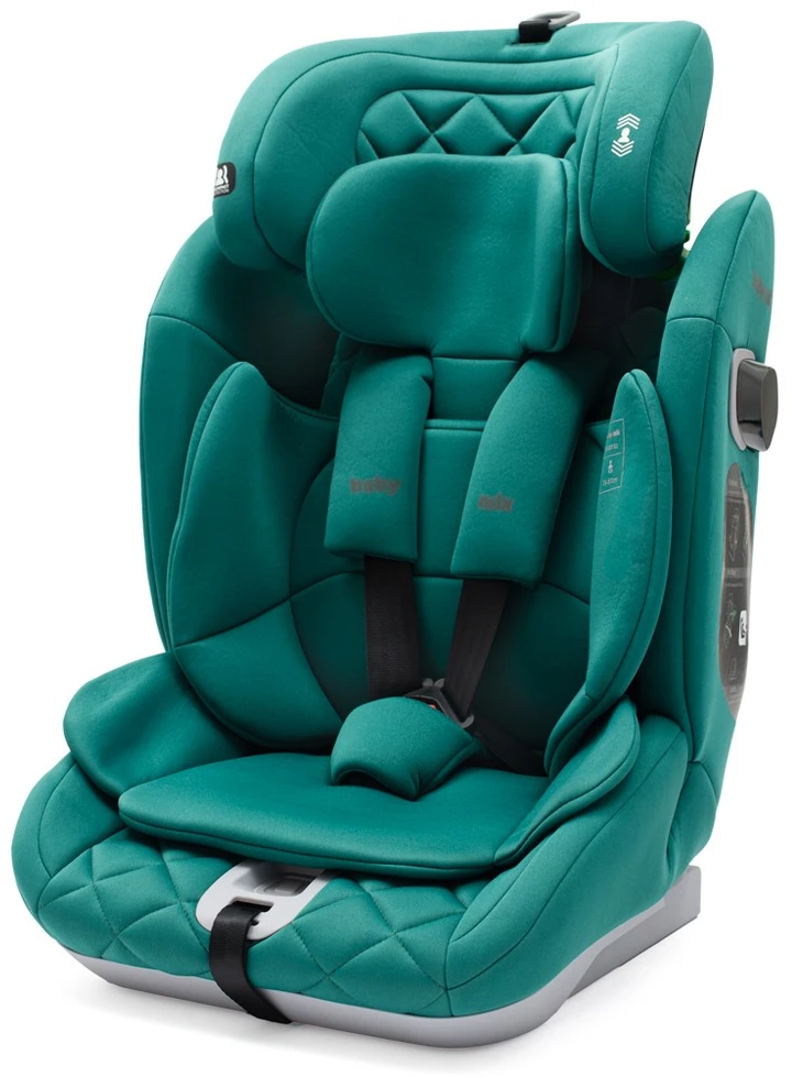 Automobilinė kėdutė BABY MIX HERO PRO I-SIZE 2026 smaragdo spalvos