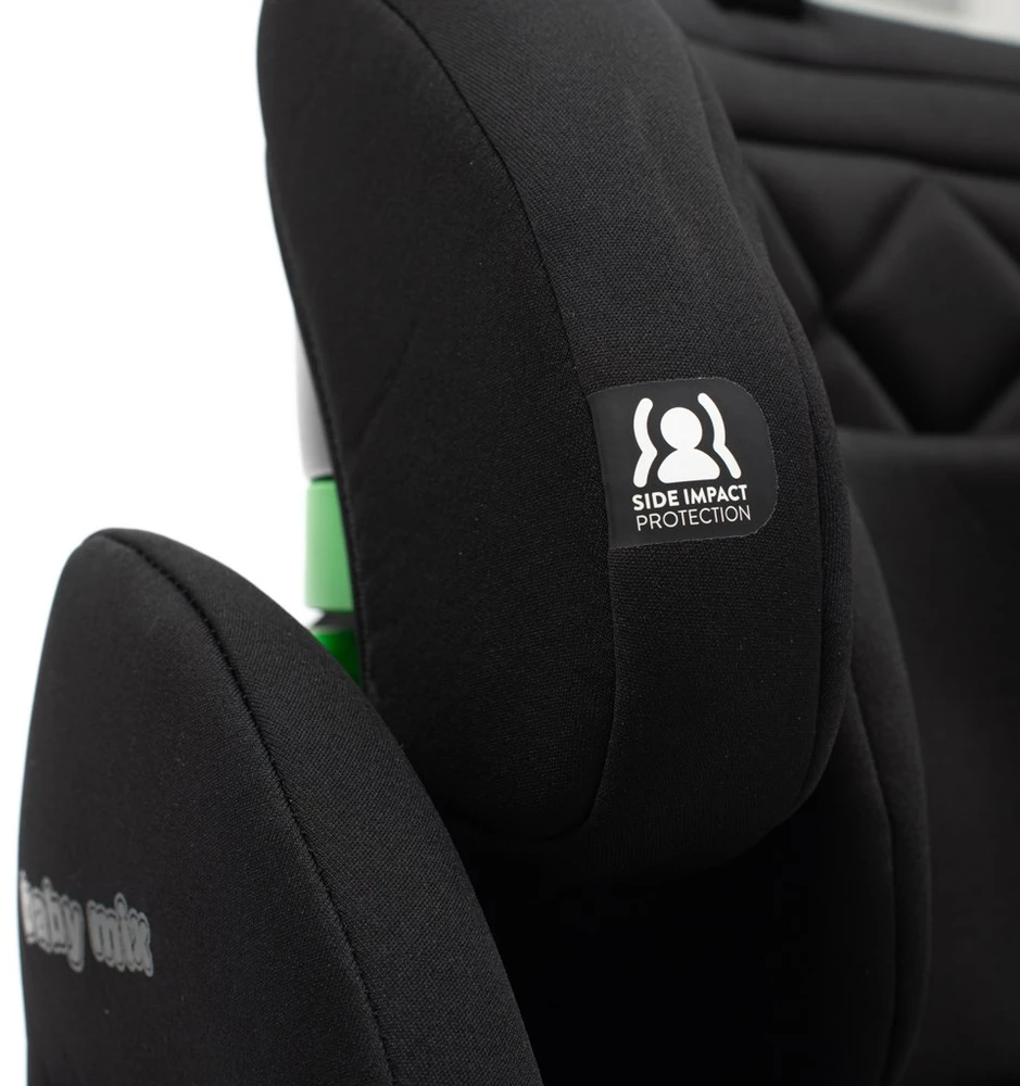 Automobilinė kėdutė BABY MIX HERO PRO I-SIZE 2026 juoda