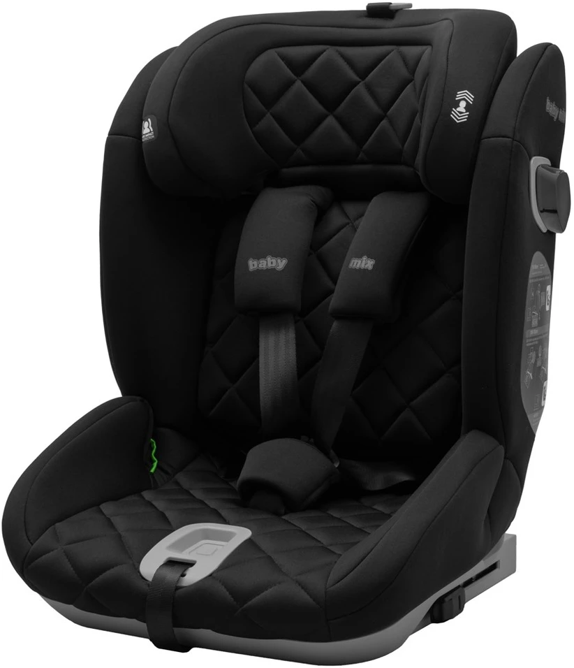 Automobilinė kėdutė BABY MIX HERO PRO ULTRA ISOFIX I-SIZE juoda