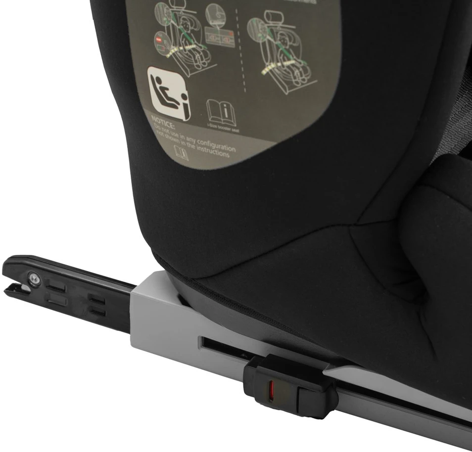 Automobilinė kėdutė BABY MIX HERO PRO ULTRA ISOFIX I-SIZE juoda