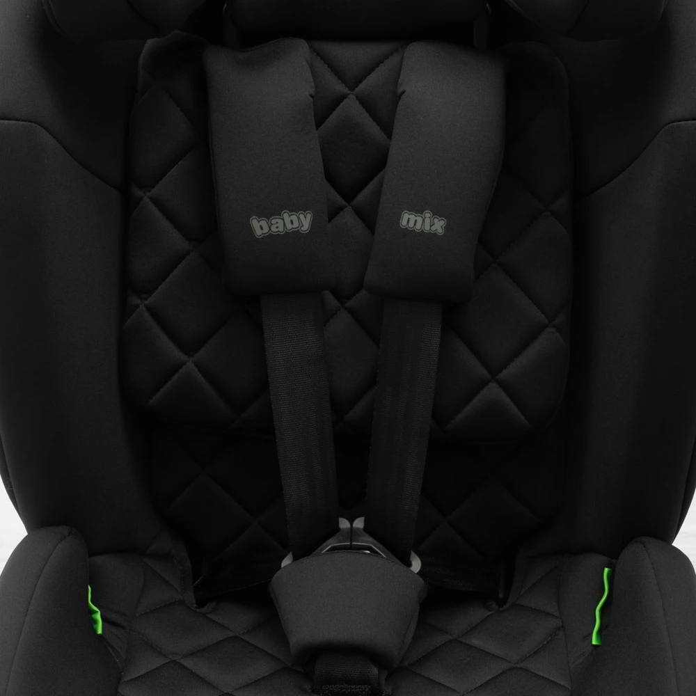 Automobilinė kėdutė BABY MIX HERO PRO ULTRA ISOFIX I-SIZE juoda