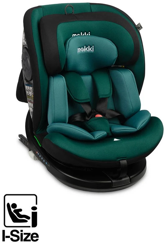 Caretero Automobilinė kėdutė MOKKI I-SIZE, 40-150cm, Emerald