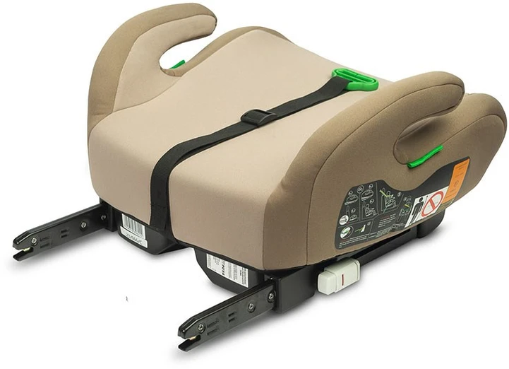 Automobilinė kėdutė - paaukštinimas Caretero Puma Isofix-I-Size, 125-150 cm, smėlio spalvos
