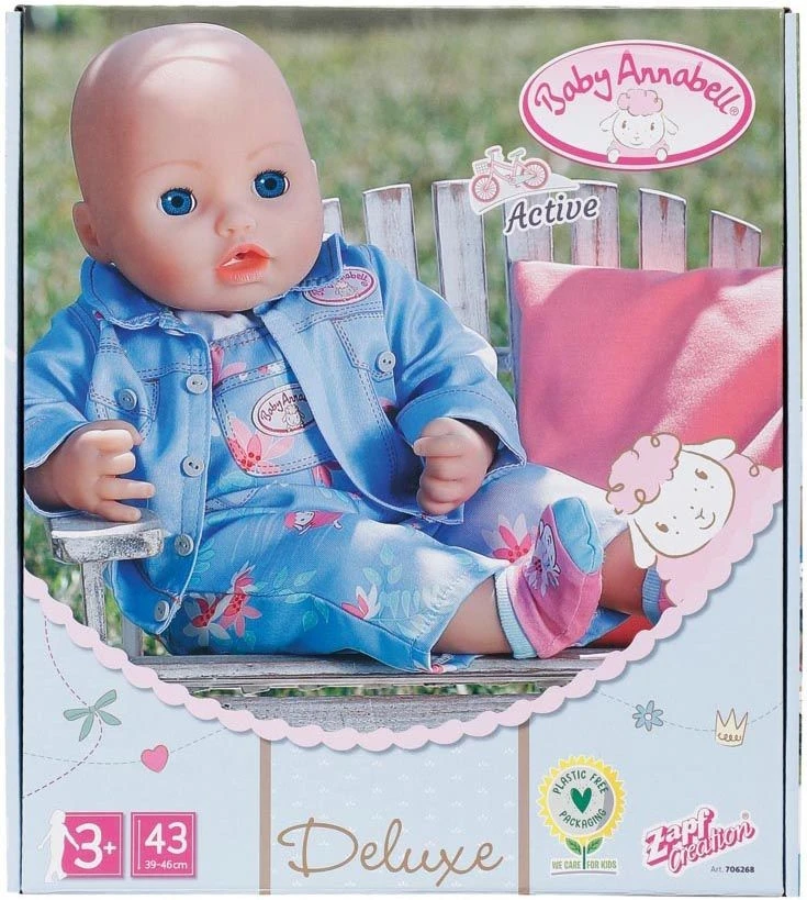 Lėlių drabužiai Deluxe Baby Annabell Jens