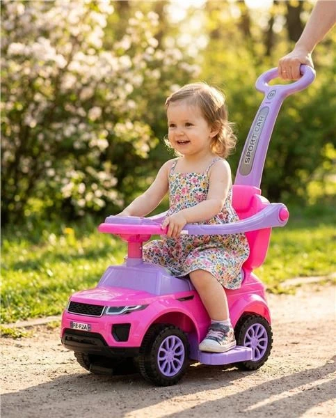 Baby Mix 3in1 žaidimų supynės rožinės spalvos