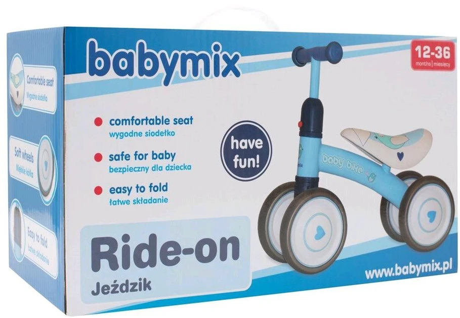 Baby Mix Baby Bike Fruit rožinis