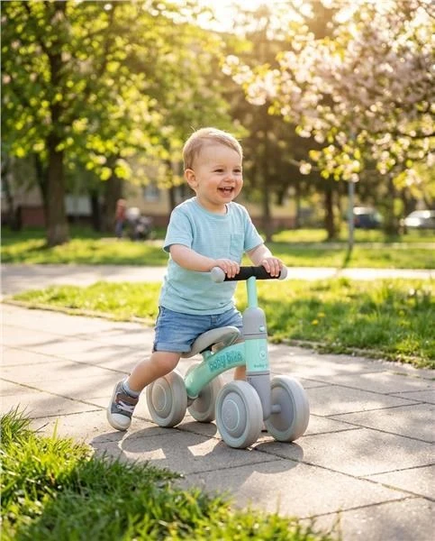 Baby Mix Baby Bike Fruit žalia