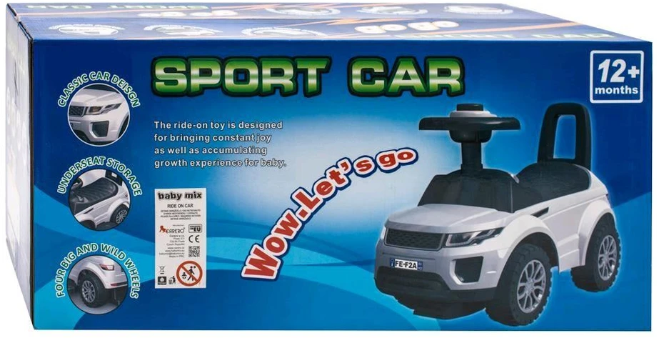 Baby Mix baltas visureigis vaikštynė kūdikiui