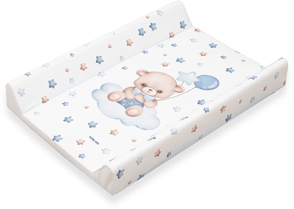Baby Mix Bear persirengimo kilimėlis su standikliu, 47x70 cm, mėlynas