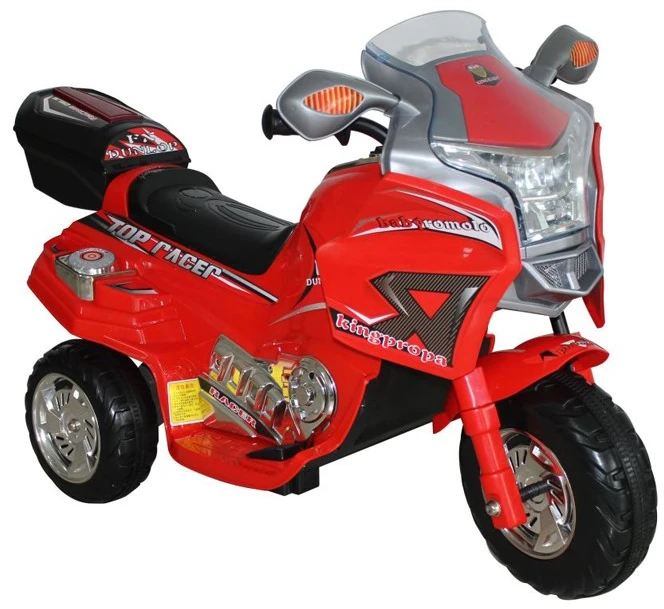 Baby Mix elektrinis motociklas RACER, raudonas
