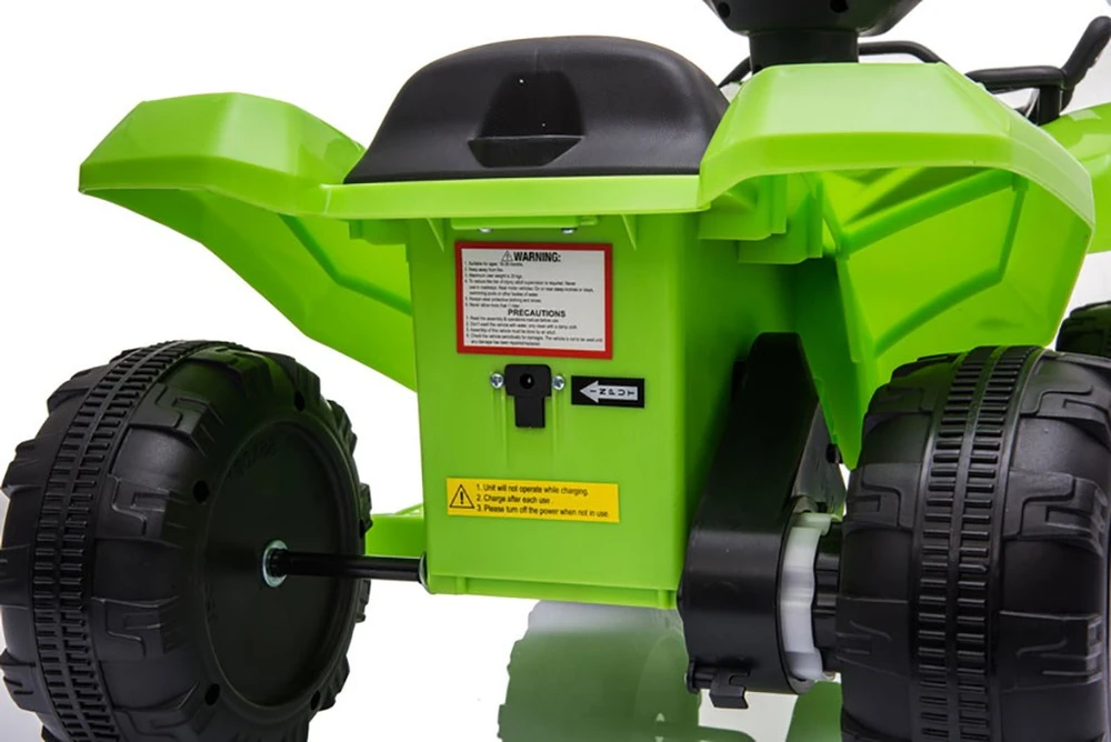 Baby Mix elektrinis vaikų keturratis, žalias
