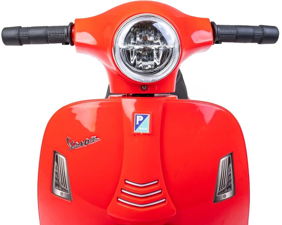 Baby Mix elektrinis vaikų motociklas Vespa raudonas