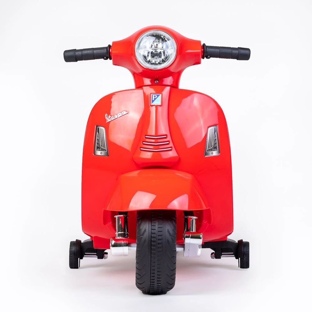 Baby Mix elektrinis vaikų motociklas Vespa raudonas