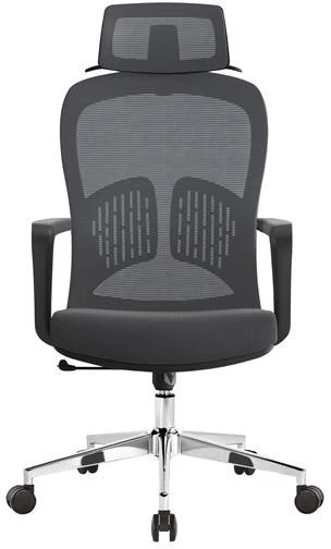 Baby Mix ergonominė biuro kėdė su galvos ir juosmens atrama, juoda