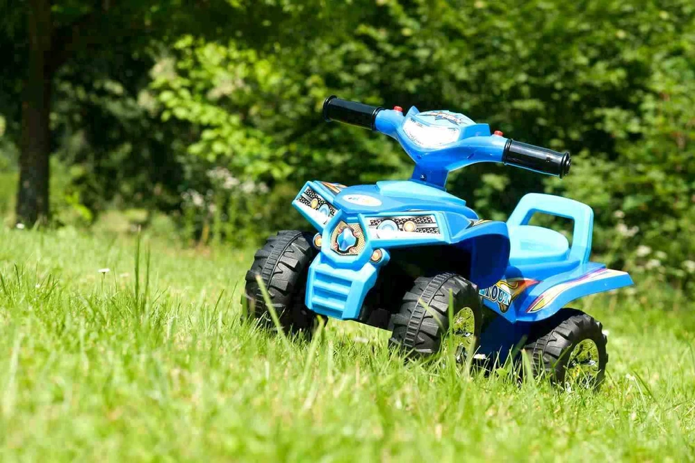 Baby Mix keturratis žalias su garsais