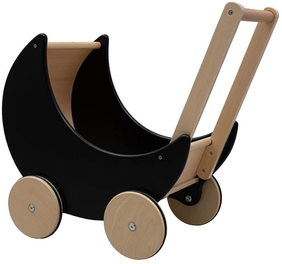 Baby Mix Medinis vežimėlis-vaikštynė vaikams 2in1 Ecotoys rožinis
