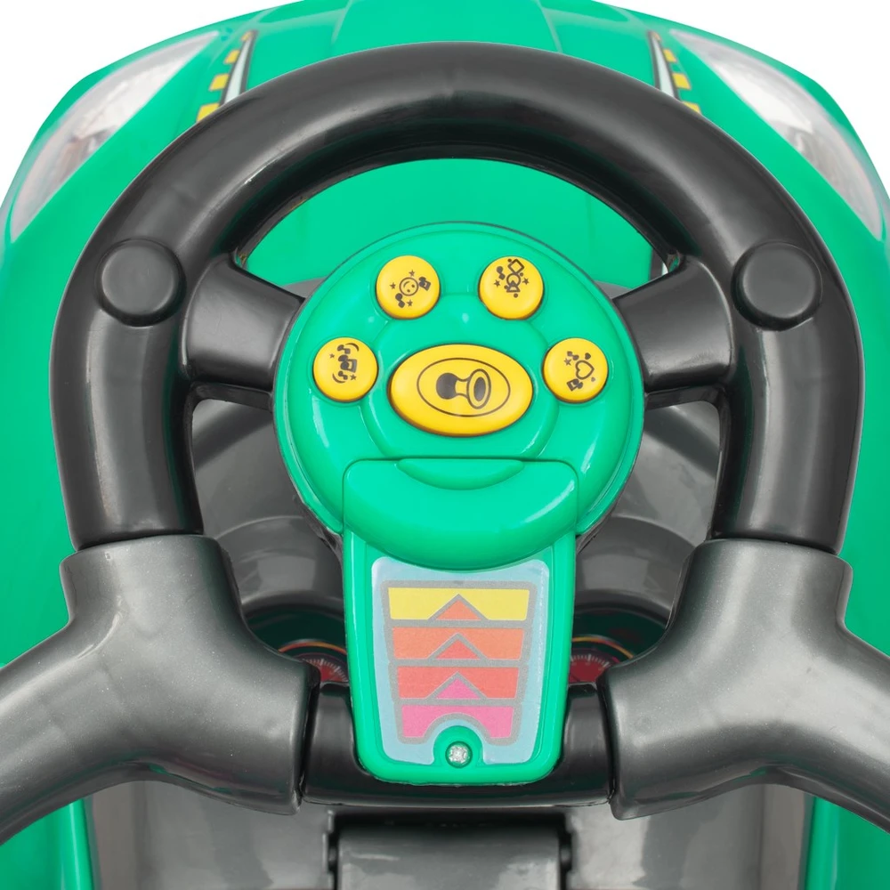 Baby Mix Mega Car 3in1 žalia