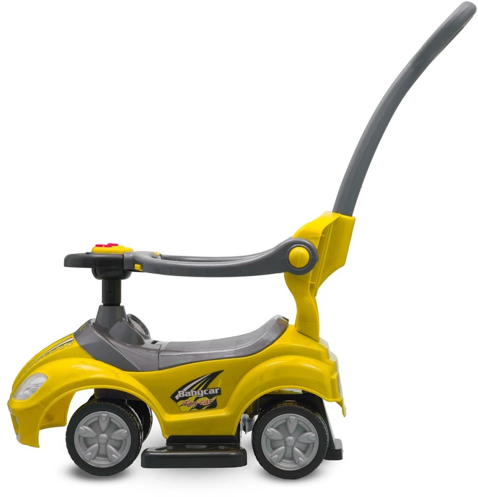 Baby Mix Mega Car geltonas 3in1 Baby Mix Mega Car