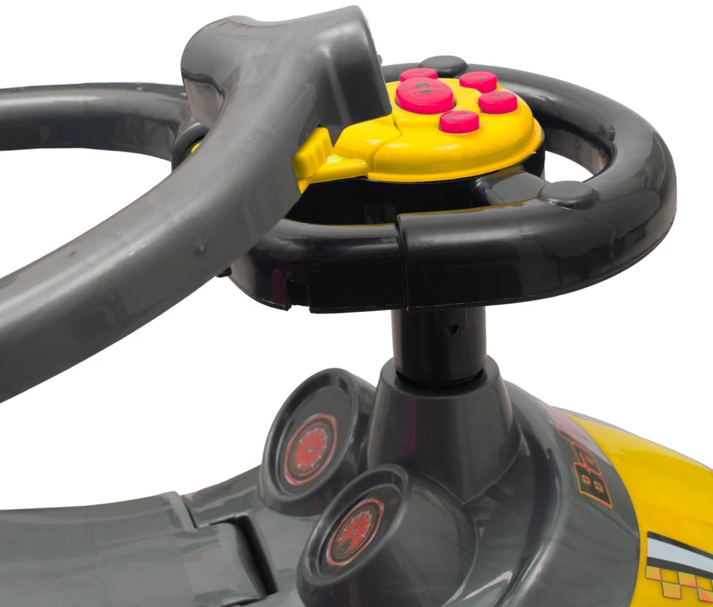 Baby Mix Mega Car geltonas 3in1 Baby Mix Mega Car