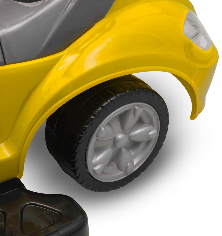 Baby Mix Mega Car geltonas 3in1 Baby Mix Mega Car