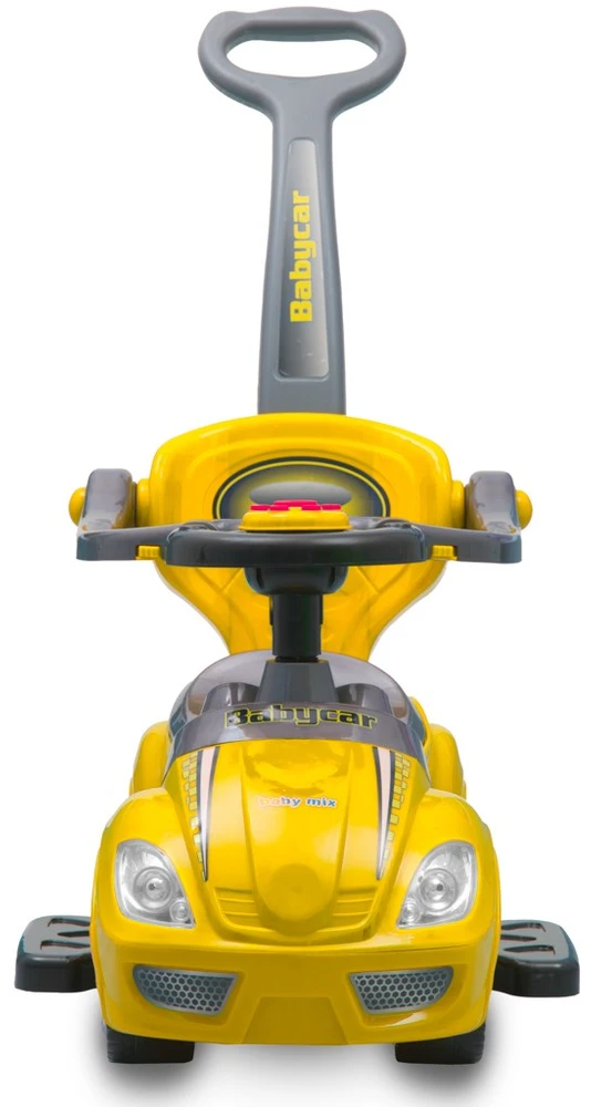 Baby Mix Mega Car geltonas 3in1 Baby Mix Mega Car
