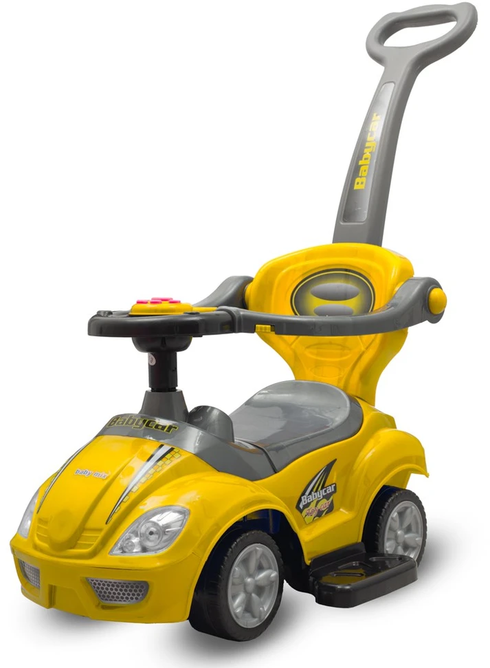 Baby Mix Mega Car geltonas 3in1 Baby Mix Mega Car