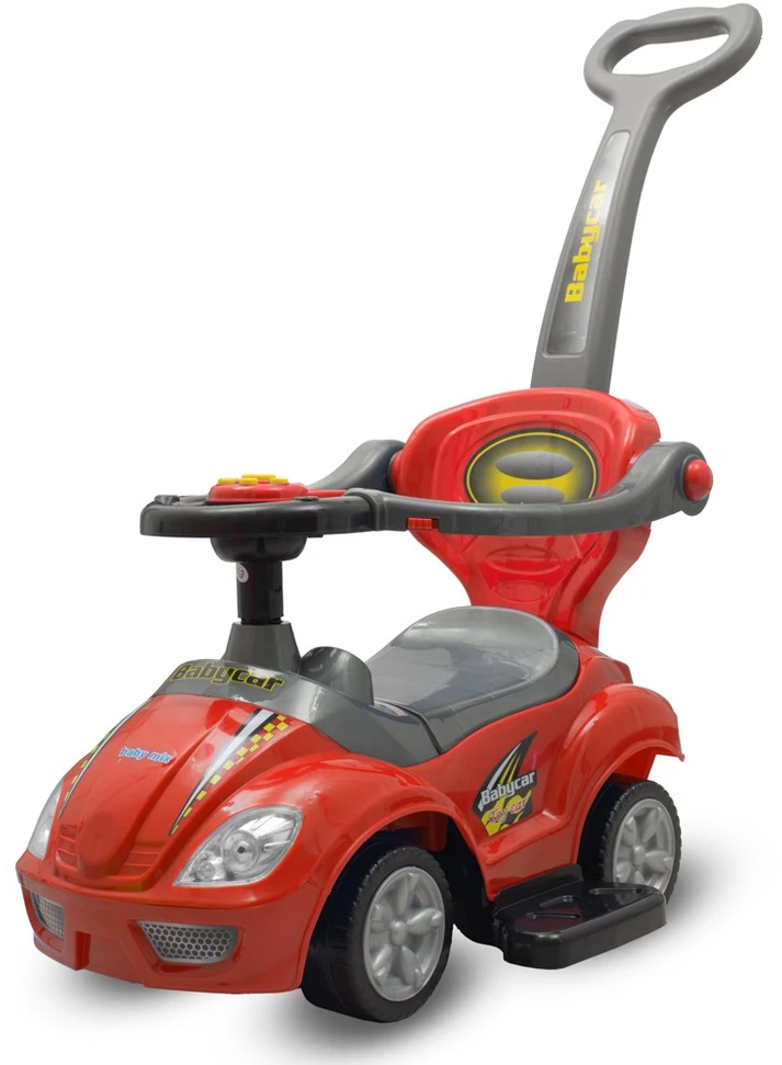 Baby Mix Mega Car raudonas 3in1