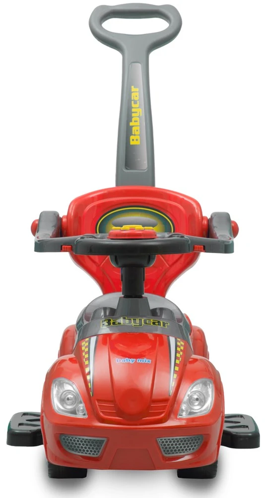 Baby Mix Mega Car raudonas 3in1