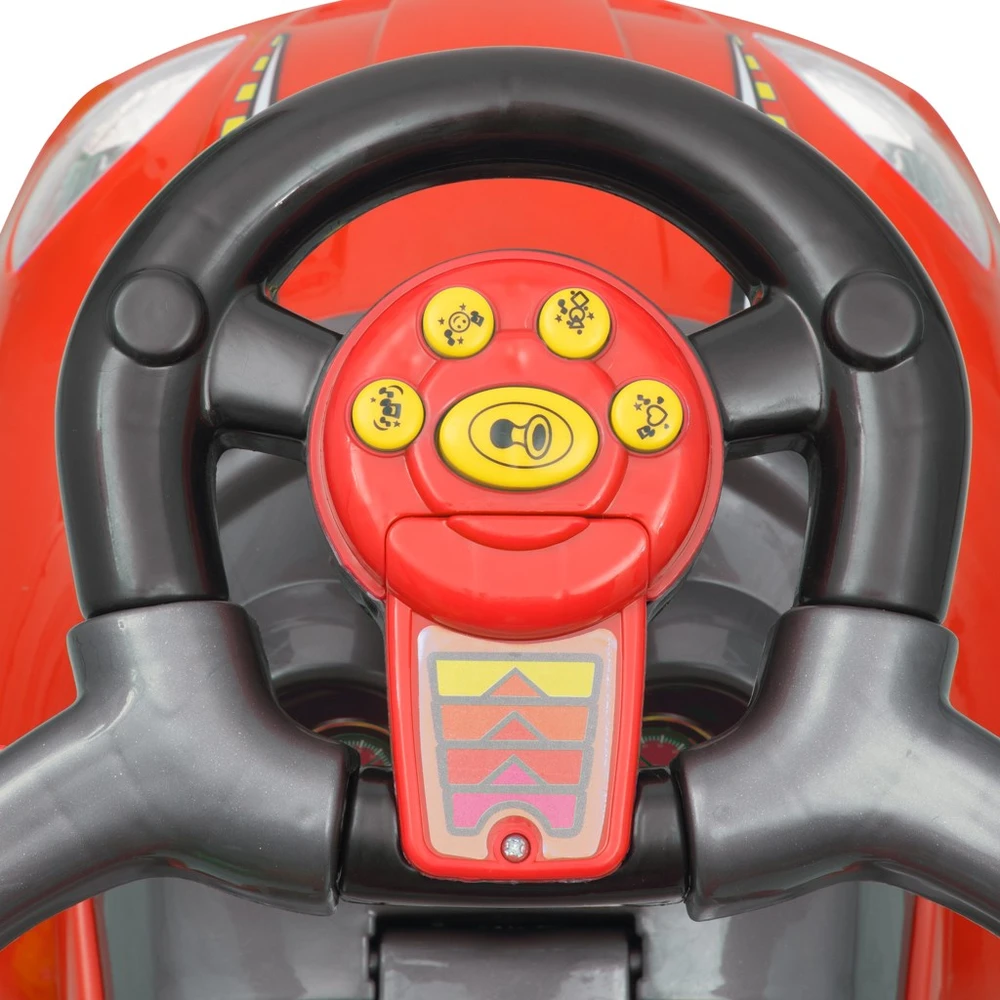 Baby Mix Mega Car raudonas 3in1