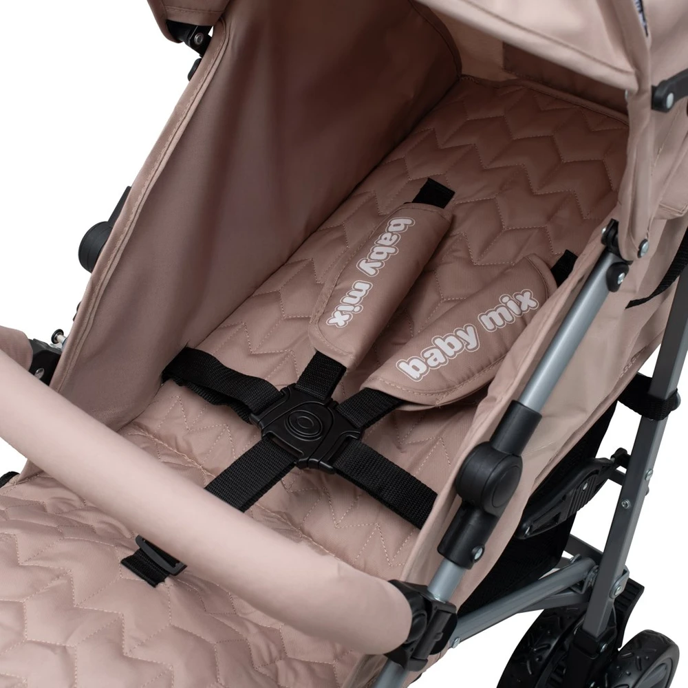 Baby Mix Olive golfo vežimėlis rusvai gelsvas