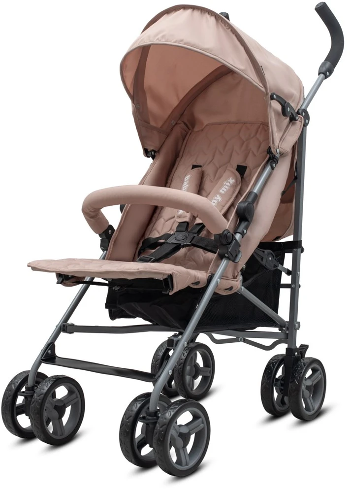 Baby Mix Olive golfo vežimėlis rusvai gelsvas