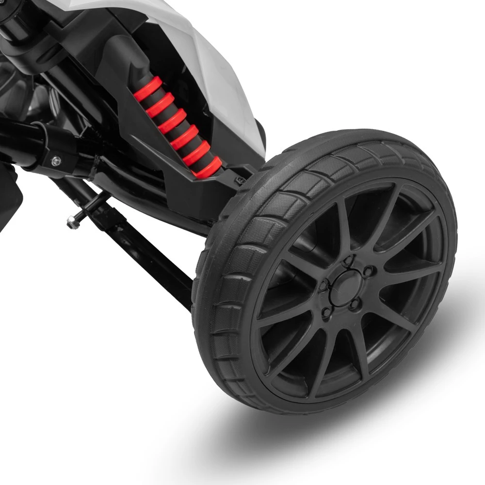 Baby Mix Pedal Go-Kart Speedster baltas