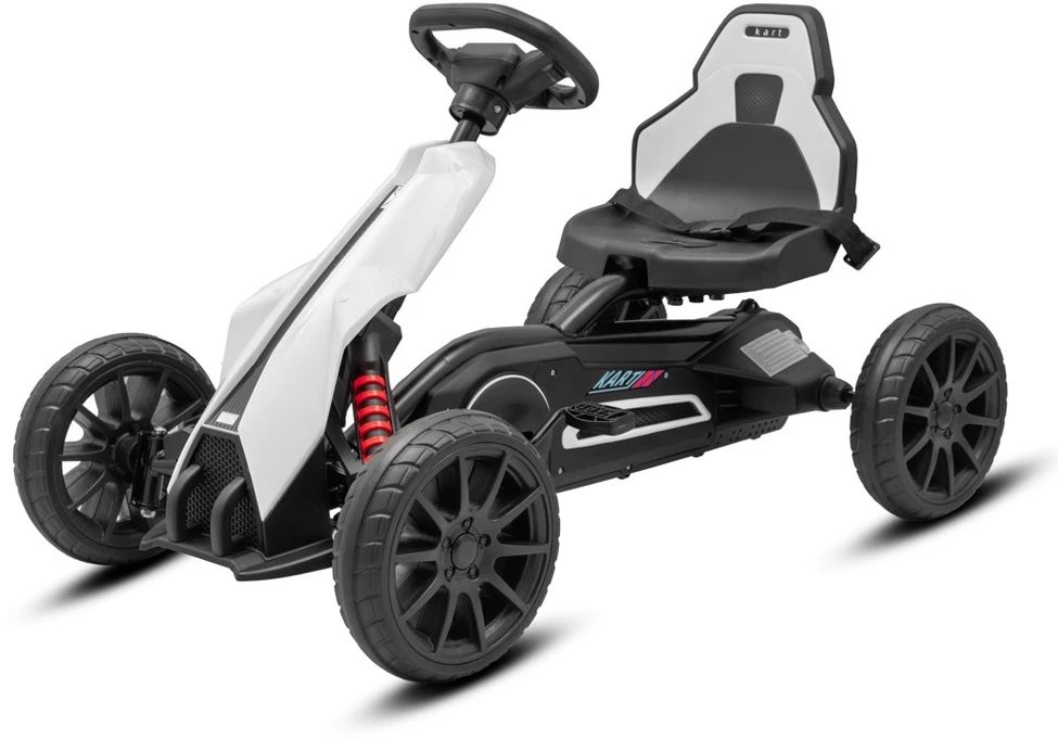 Baby Mix Pedal Go-Kart Speedster baltas