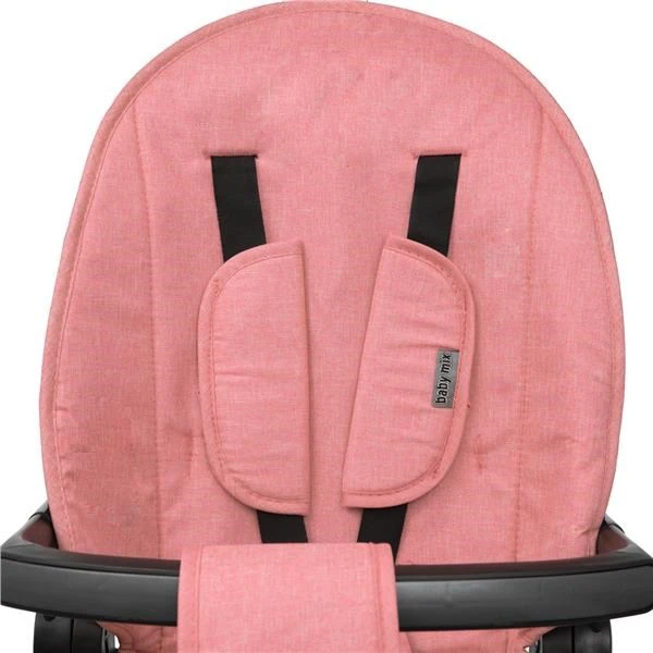 Baby Mix Peony EVA rožinis vaikiškas triratukas