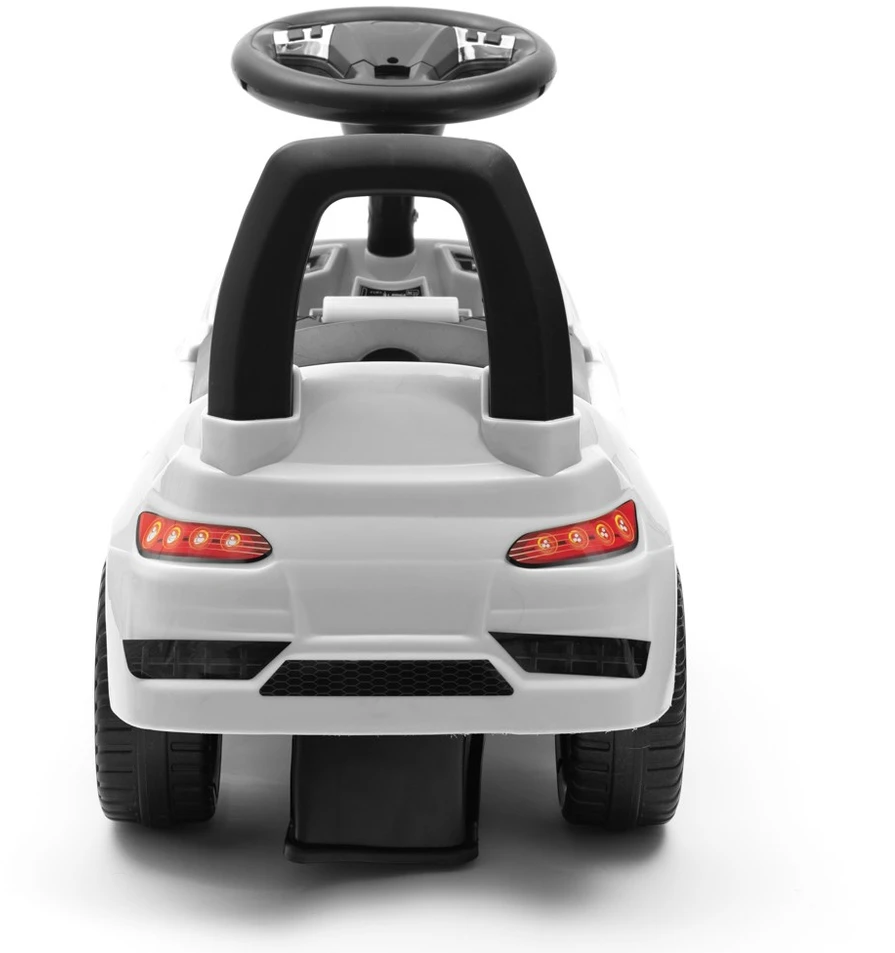 BABY MIX 45835 Vaikiškas žaislas su garsu RACER baltas